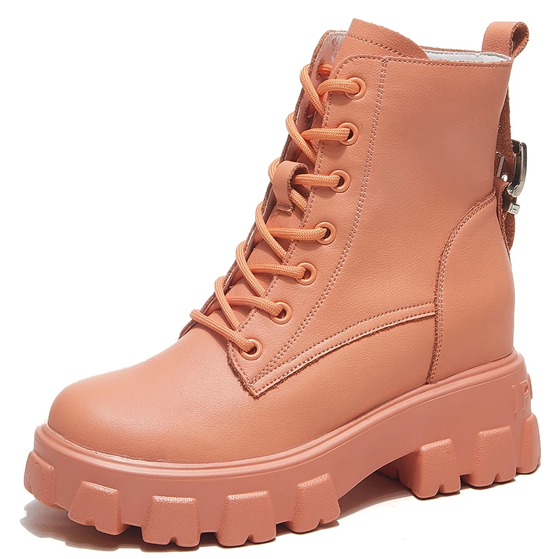 High Quality Genuine Leather Side Zipper girls ankle boots 2020 Fashion Style Women Platform Boots Ladies Boots
High Quality Genuine Leather Side Zipper girls ankle boots 2020 Fashion Style Women Platform Boots Ladies Boots