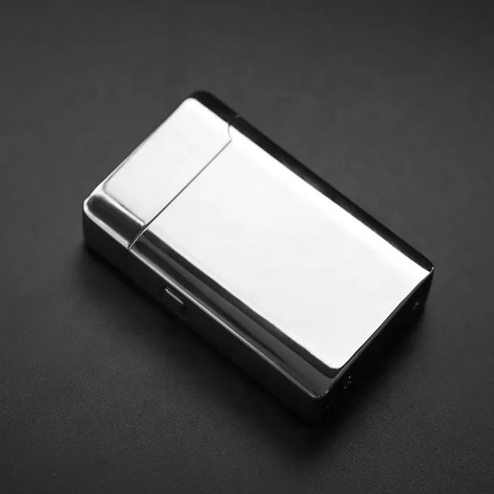 

Metal Rechargeable Flameless Style Electric USB Lighter Flexible ARC Lighter Black Yellow Gift Red Custom lighters no moq