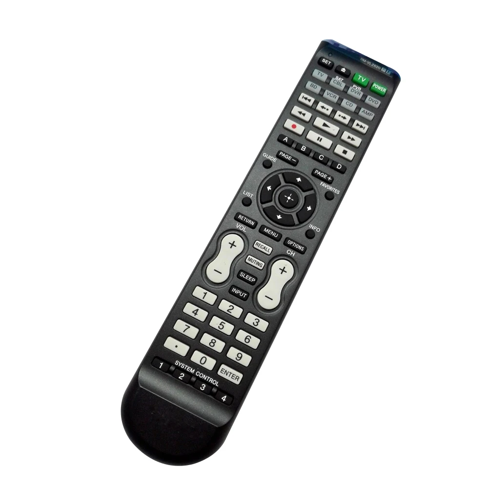 

RM-VLZ620 learning remote control Support programming code Full-featured Blu-ray TV For SONY, Black