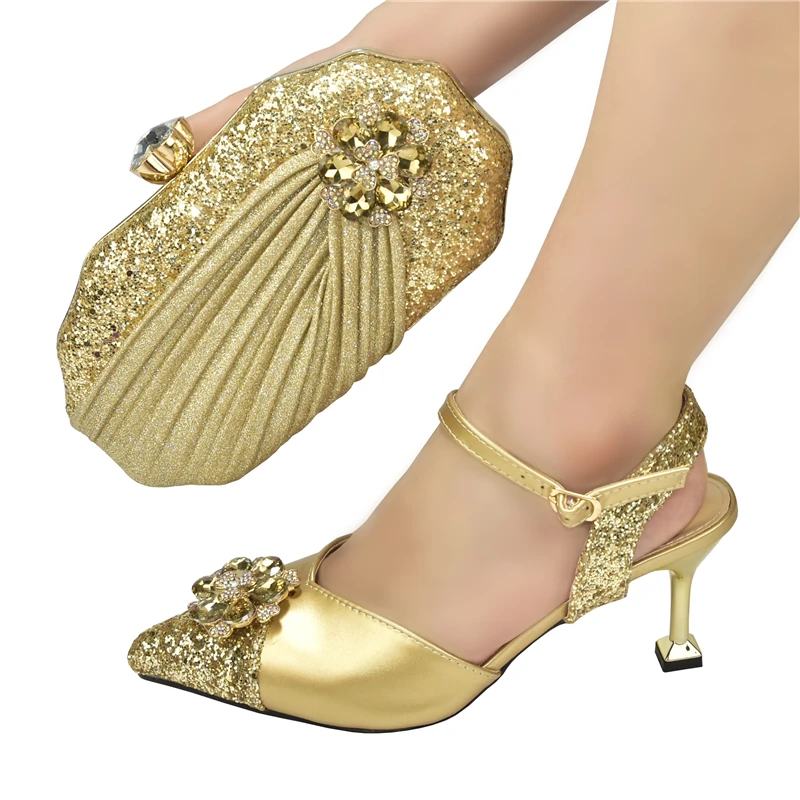 High quality italian matching shoes and bag set African designer slippers and clutch bag, As pictures
High quality italian matching shoes and bag set African designer slippers and clutch bag, As pictures