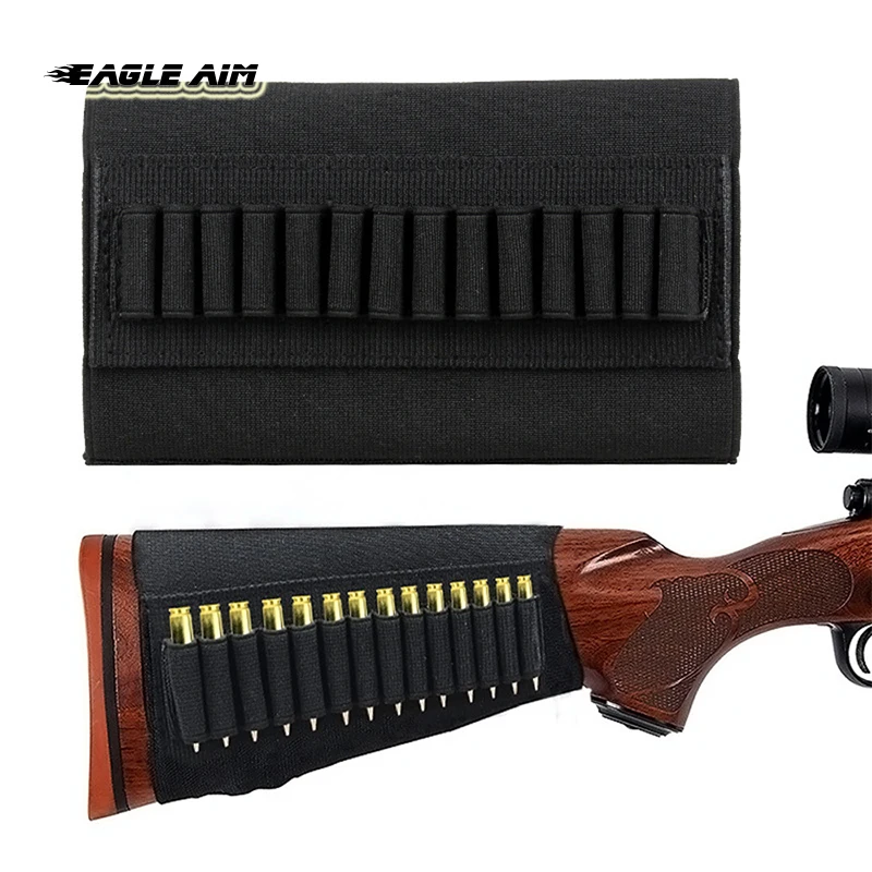 Rifle Ammunition 5.56 Bullet Holder Bag Carrier Rear Cartridge Stock Bag
Rifle Ammunition 5.56 Bullet Holder Bag Carrier Rear Cartridge Stock Bag