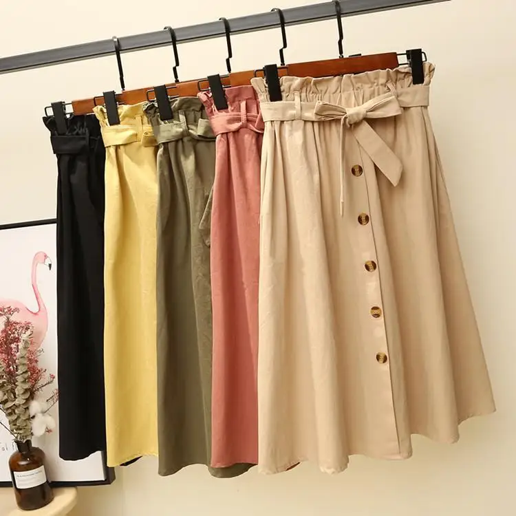 maxi dress Midi Knee Length Korean Elegant Button High Waist Skirt Female Pleated School Skirt Casual Simple
maxi dress Midi Knee Length Korean Elegant Button High Waist Skirt Female Pleated School Skirt Casual Simple