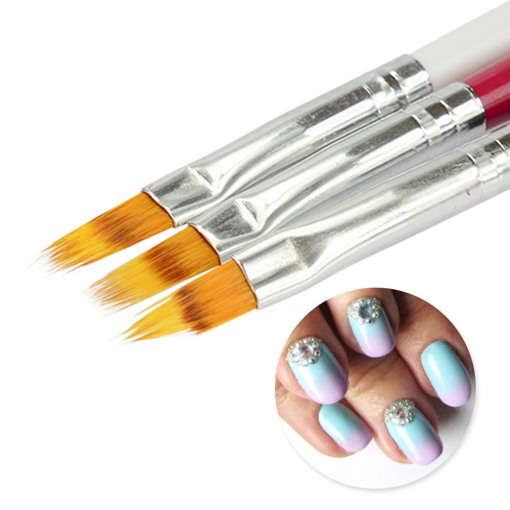 1 PC Gradient UV Gel Brush Nail Art Painting Brush DIY Beauty Decoration Manicure for Acrylic Polish Draw Ombre Color Tool CH285, Customized color
1 PC Gradient UV Gel Brush Nail Art Painting Brush DIY Beauty Decoration Manicure for Acrylic Polish Draw Ombre Color Tool CH285, Customized color