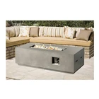outdoor gas burner fireplace table with fire pit