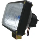 5Inch Square 12V/24V White halogen fog light With 100/90W 130/130W