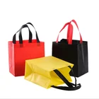 Non woven fabric for advertising recyclable bag eco friendly bag cloth shopping bags custom logo