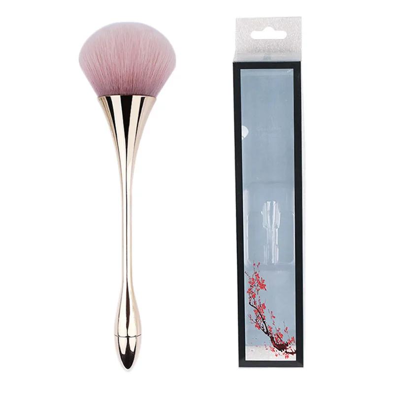 Small waist large loose powder makeup brush pink super soft concealer makeup brush, As picture
Small waist large loose powder makeup brush pink super soft concealer makeup brush, As picture
