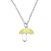 New How I Met Your Mother Yellow Umbrella Pendant TV Series Party Cosplay Necklace for Women