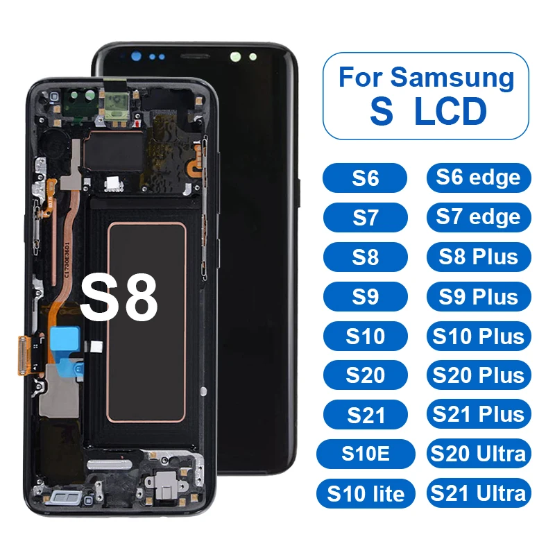 touch phone mobile s10 plus replacement s7 edge display s8 plus lcd screen for Samsung Galaxy
touch phone mobile s10 plus replacement s7 edge display s8 plus lcd screen for Samsung Galaxy