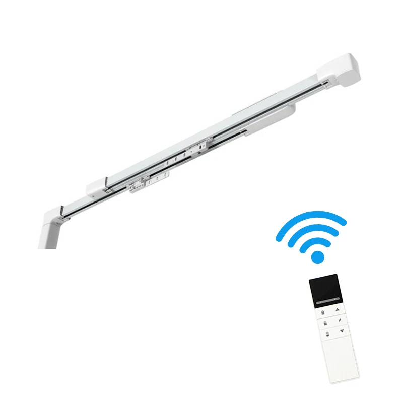 ALY HOME 1.7m-3m Wifi Smart Electric Curtain Motor Telescopic Extendable Curtain Rail Track
ALY HOME 1.7m-3m Wifi Smart Electric Curtain Motor Telescopic Extendable Curtain Rail Track
