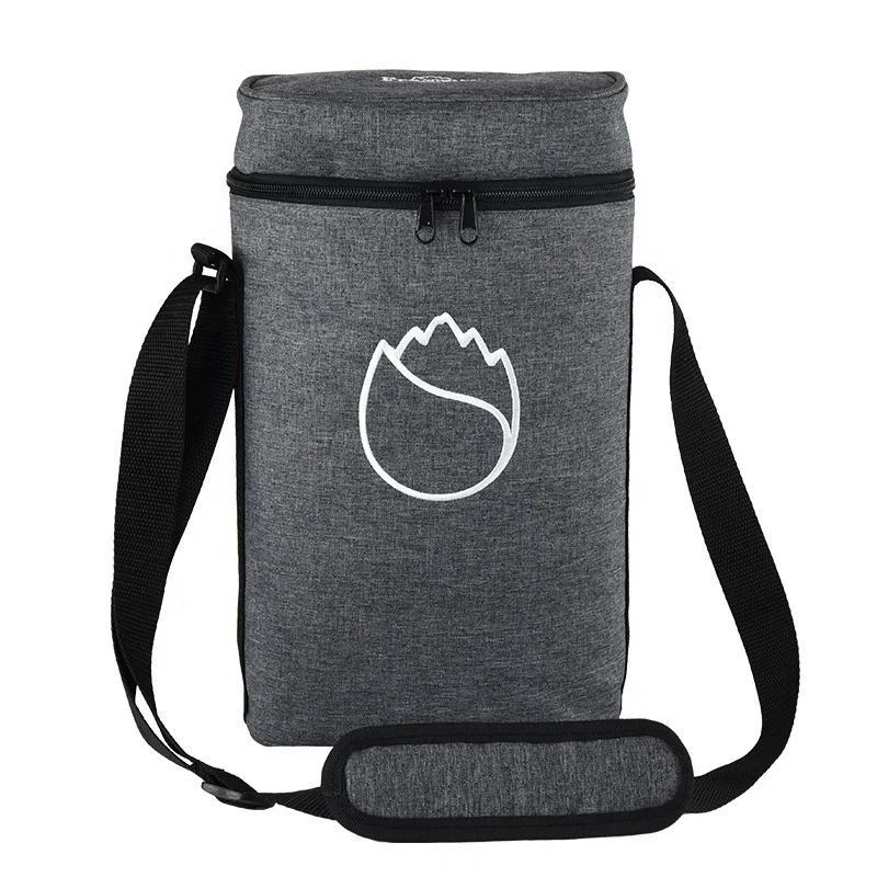 Modern Innovations 2 Bottles Insulated Wine Cooler Bag keeping Wine and Champagne Cold with Multipurpose Use With Strap, Customized color
Modern Innovations 2 Bottles Insulated Wine Cooler Bag keeping Wine and Champagne Cold with Multipurpose Use With Strap, Customized color