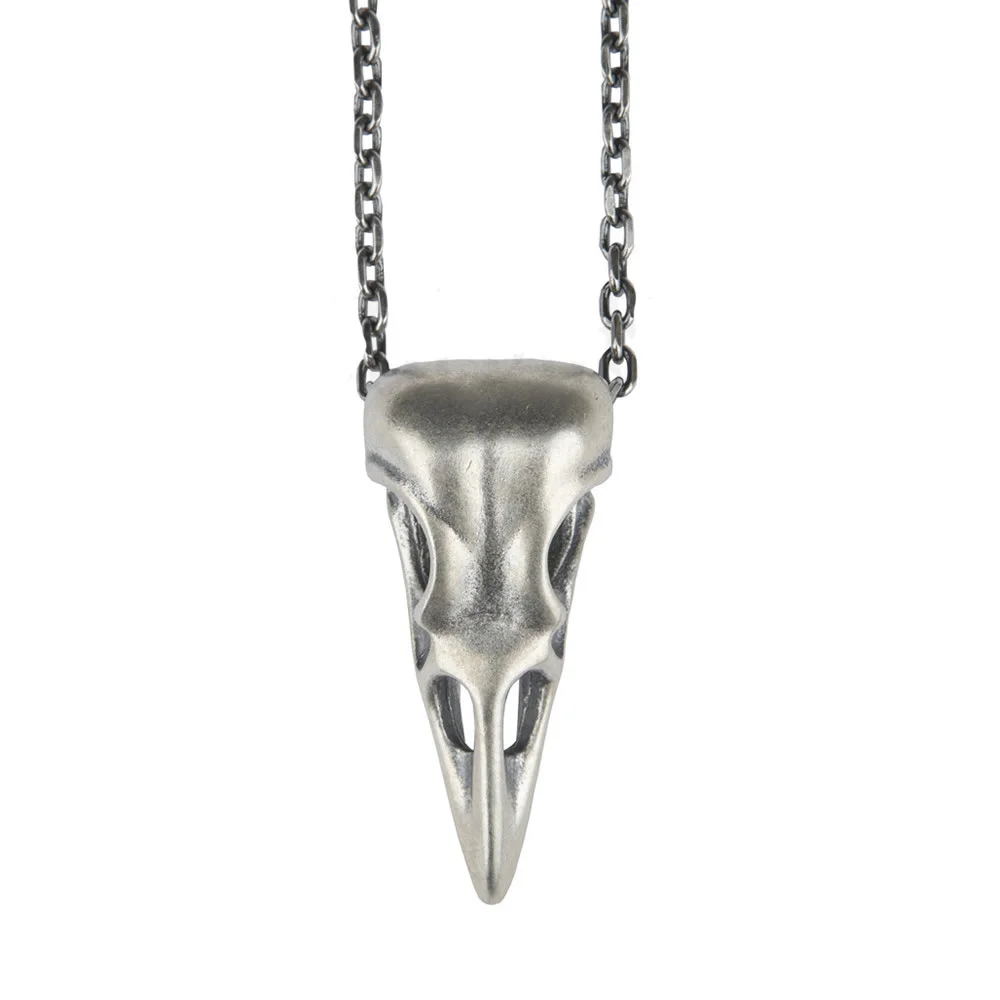 S925 Sterling Silver Pendant Men and Women Vintage Bird Head Skull Pendant Necklace Fine Jewelry Gift
S925 Sterling Silver Pendant Men and Women Vintage Bird Head Skull Pendant Necklace Fine Jewelry Gift