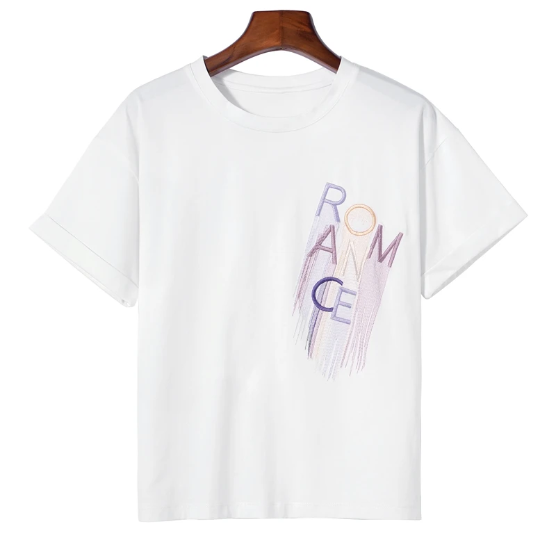 Rummandy High Quality Women Summer T Shirt Short Sleeve Breathable Casual T Shirt, Customized color
Rummandy High Quality Women Summer T Shirt Short Sleeve Breathable Casual T Shirt, Customized color