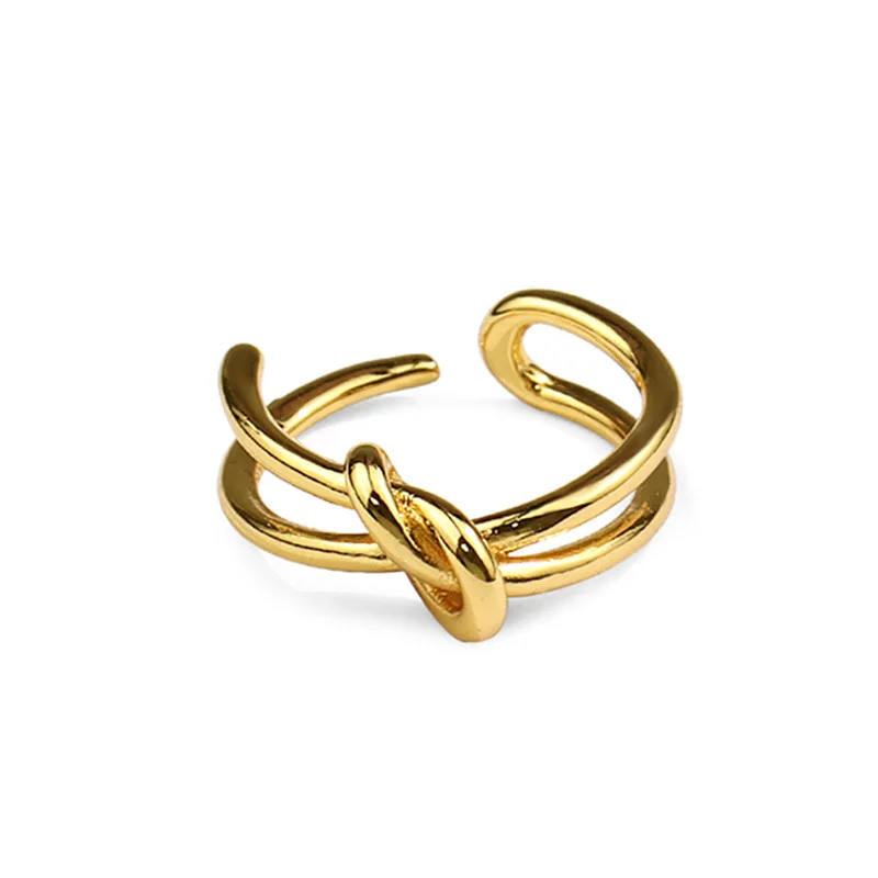 New Cross Geometric Ring Simple Bow Personalized Gold Women's Open Ring, White and gold ring
New Cross Geometric Ring Simple Bow Personalized Gold Women's Open Ring, White and gold ring