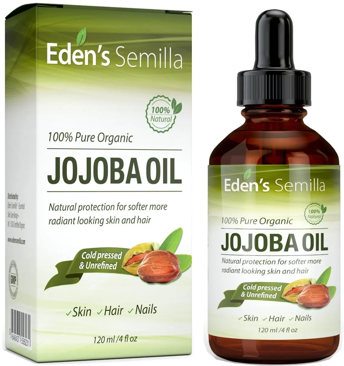 Organic Oil натуральное органическое масло жожоба для волос