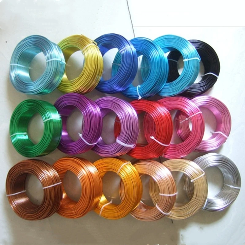5meter/lot Anodized Artistic Round Aluminum Craft Wire Gold Silver Colorful Jewelry Soft Metal Wire, Show as photo
5meter/lot Anodized Artistic Round Aluminum Craft Wire Gold Silver Colorful Jewelry Soft Metal Wire, Show as photo