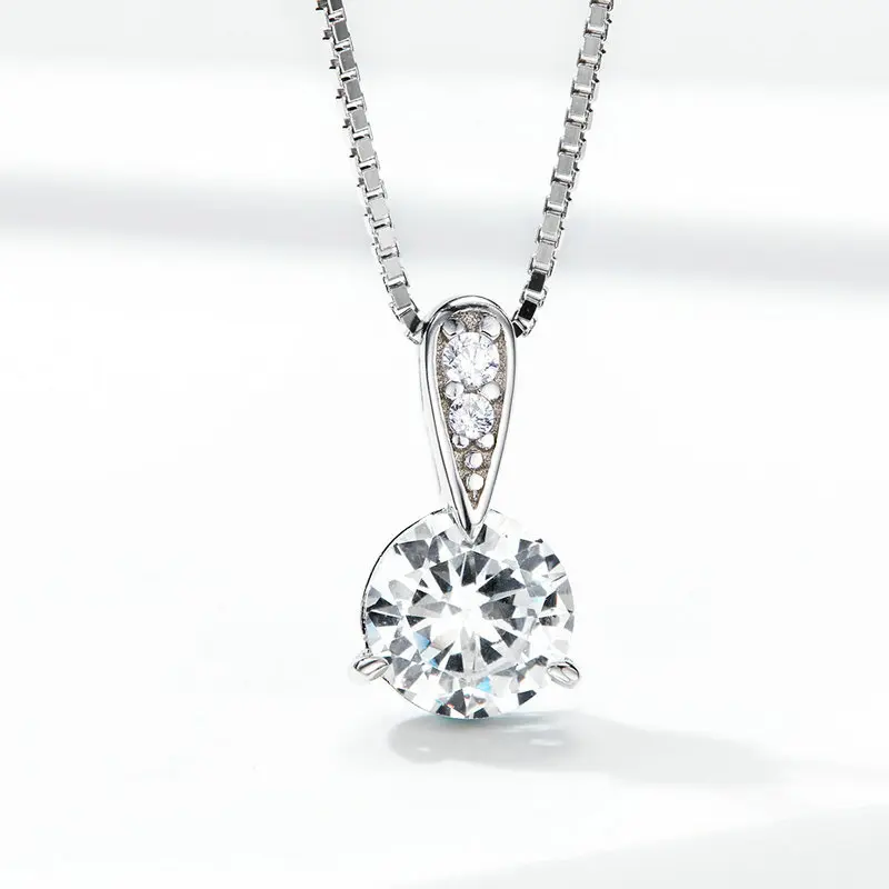 Accessories Women 925 Sterling Silver Clear Cz Radiant Dazzling Pendants Necklace
Accessories Women 925 Sterling Silver Clear Cz Radiant Dazzling Pendants Necklace