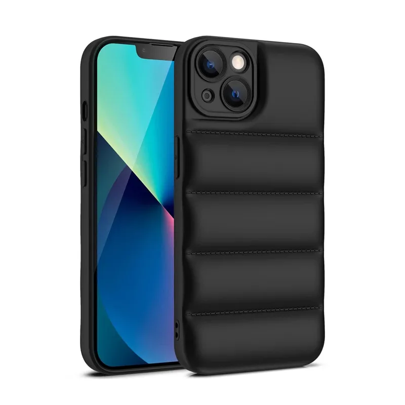 2021 Winter Down Jacket 3D Soft Cloth Silicone Mobile Bags Phone Cover For iPhone 13 12 11 Pro XS Max XS Xr The Puffer Case, As picture shows
2021 Winter Down Jacket 3D Soft Cloth Silicone Mobile Bags Phone Cover For iPhone 13 12 11 Pro XS Max XS Xr The Puffer Case, As picture shows