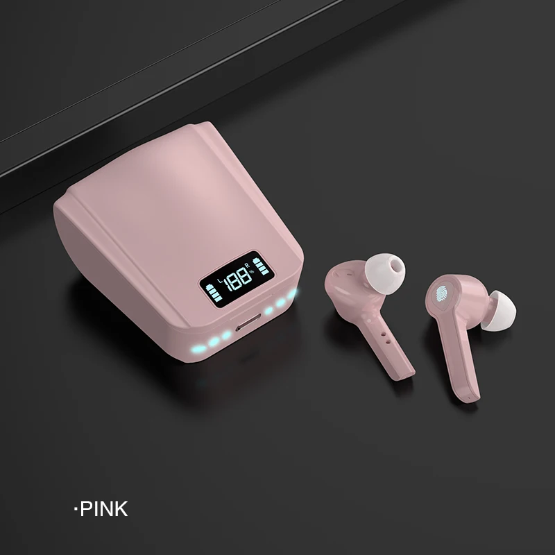 Stereo HiFi sound LED digital display portable wireless earphone Waterproof Earbuds M8 TWS Wireless Headphones, 2 colors
Stereo HiFi sound LED digital display portable wireless earphone Waterproof Earbuds M8 TWS Wireless Headphones, 2 colors