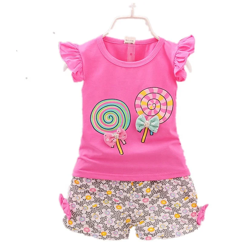 Baby Set Girl Outfit Summer Two Piece Sleeveless Top Shirt + Floral Shorts Super Soft Cotton Material Kids Clothes Se, White, pink, rose red, yellow
Baby Set Girl Outfit Summer Two Piece Sleeveless Top Shirt + Floral Shorts Super Soft Cotton Material Kids Clothes Se, White, pink, rose red, yellow