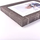 Paper Photo Frame Photo Wall Frame 5x7 Home Wall Decor Wholesale Rustic Wood Color Paper MDF Photo Frame