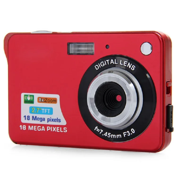 Made in China Christmas Gift 18MP 8x Digital Zoom Video Camera Rechargeable HD Digital Camera, Customized
Made in China Christmas Gift 18MP 8x Digital Zoom Video Camera Rechargeable HD Digital Camera, Customized