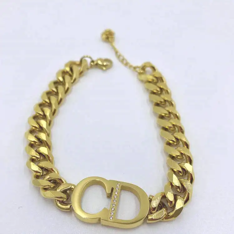 Fashionable European and American Charm CD Letter Gold Plated Stainless Steel Woman Bangle Bracelet, Silver,gold,rose gold
Fashionable European and American Charm CD Letter Gold Plated Stainless Steel Woman Bangle Bracelet, Silver,gold,rose gold