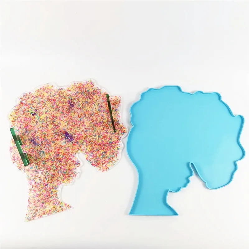 5143 woman head large Fruit tray mold Tea tray mold Silicone Base Coaster Epoxy resin Molds
5143 woman head large Fruit tray mold Tea tray mold Silicone Base Coaster Epoxy resin Molds