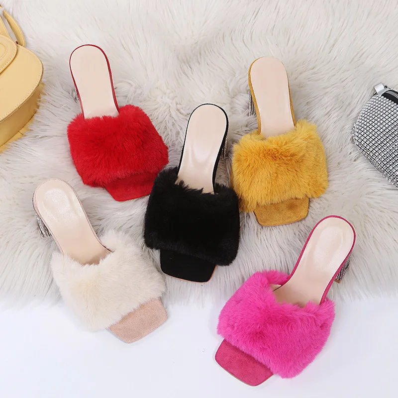 2021 New Design Chunky Heels Square Toe Sexy Women High Heel Shoes fur sandals for ladies slip on chunky heels, Shown
2021 New Design Chunky Heels Square Toe Sexy Women High Heel Shoes fur sandals for ladies slip on chunky heels, Shown