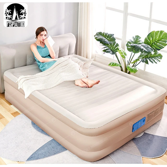 FSPATIO China Wholesale Air Bed Electric Airbed With Built In Pump Fast Inflation Camping Carry Bag Inflatable Air mattress, Blue
FSPATIO China Wholesale Air Bed Electric Airbed With Built In Pump Fast Inflation Camping Carry Bag Inflatable Air mattress, Blue