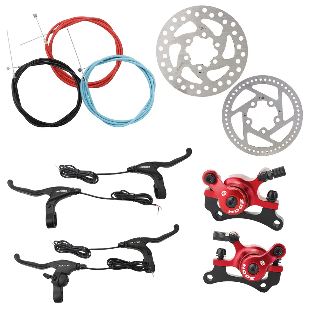 ZOOM electric scooter brake set 110 120mm disc right caliper brake line wire pipe housing cable power off brake lever parts kit
ZOOM electric scooter brake set 110 120mm disc right caliper brake line wire pipe housing cable power off brake lever parts kit