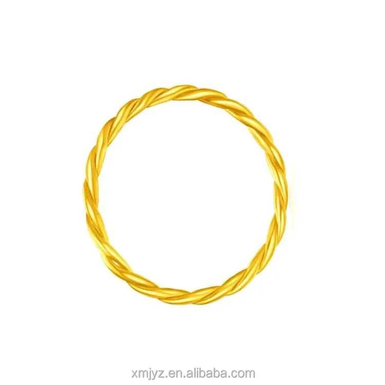 Brass Gold-Plated Twist Simple Bracelet Ring Exquisite Craft Imitation Gold Twist Simple Bracelet Ring Women's Jewelry
Brass Gold-Plated Twist Simple Bracelet Ring Exquisite Craft Imitation Gold Twist Simple Bracelet Ring Women's Jewelry