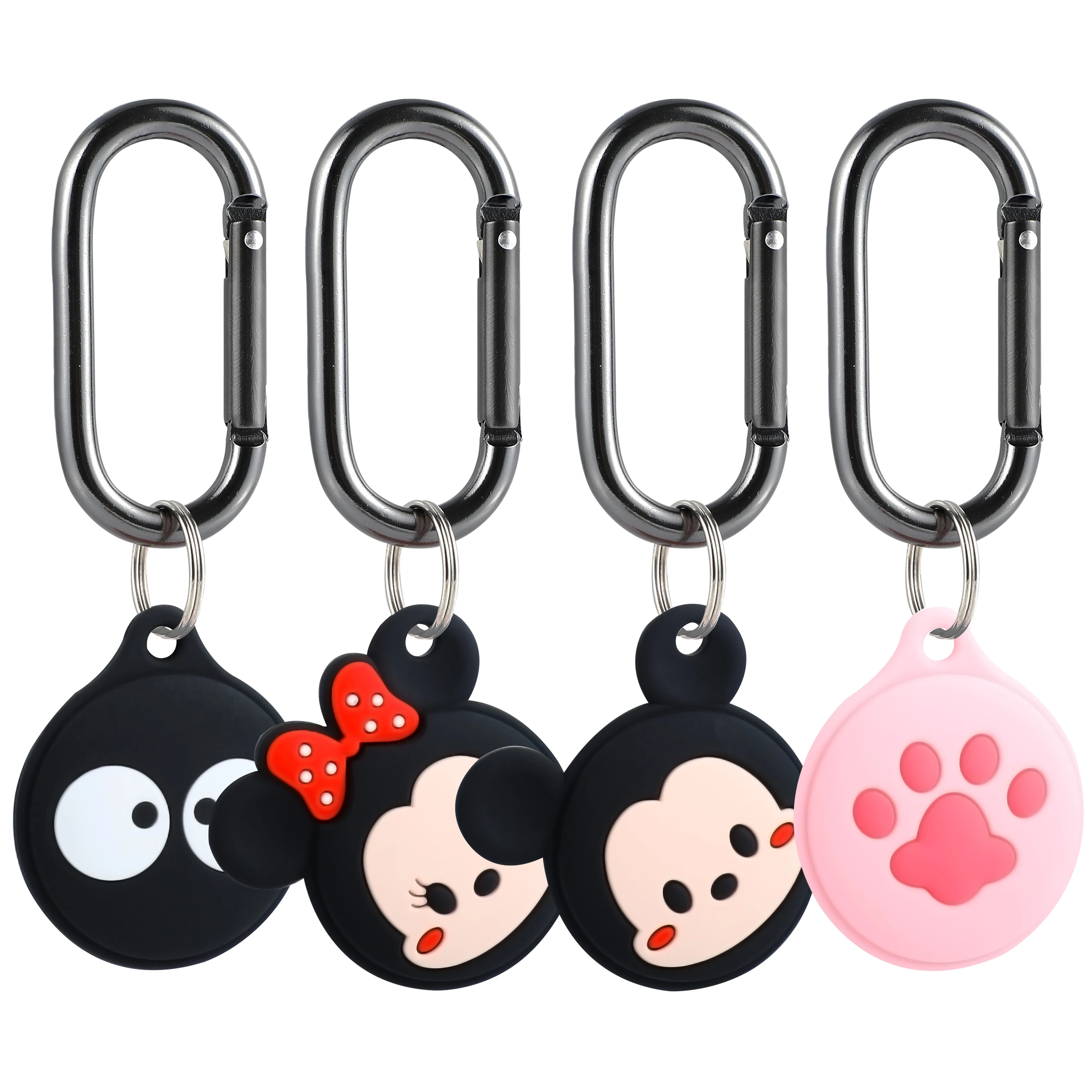 Wholesale Locator Tracker Anti-lost Device Keychain For Airtag Dog Collar Silicone Protective Cover for Apple Airtags Case, Multiple colors
Wholesale Locator Tracker Anti-lost Device Keychain For Airtag Dog Collar Silicone Protective Cover for Apple Airtags Case, Multiple colors