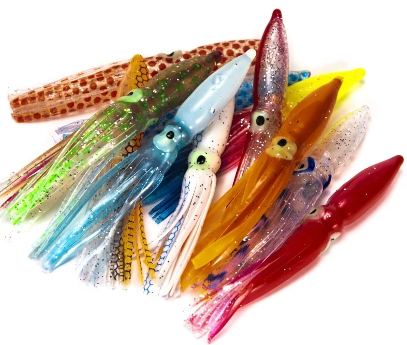 10pcs/pack Wholesale PVC Fishing Lure Bulb Squid Skirt Bait Fishing Tackle Trolling Pesca, 10 colors
10pcs/pack Wholesale PVC Fishing Lure Bulb Squid Skirt Bait Fishing Tackle Trolling Pesca, 10 colors