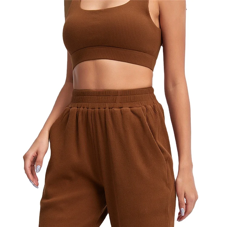 L07414 new arrivals 2021 fitness clothing jogger women yoga set high quality Yoga Set High Quality, Picture
L07414 new arrivals 2021 fitness clothing jogger women yoga set high quality Yoga Set High Quality, Picture