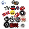 Wholesale Custom Clothing Woven Fabric Badge Embroidery Patch