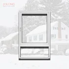 Top hung awning Casement window double glazing glass weatherproof aluminium thermally broken 100mm