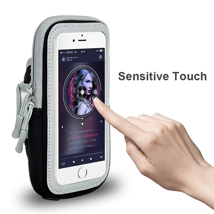 High quality running cycling fitness waterproof arm bag elastic buckle sport case armband
High quality running cycling fitness waterproof arm bag elastic buckle sport case armband