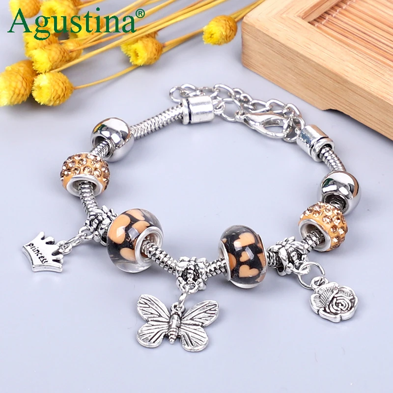 Agustina 2020 New Popular Bracelet Fashion Bracelet Leaf Butterfly Tiger Love Star Flower Pendant Bracelet Bohemian Jewelry, Colorful
Agustina 2020 New Popular Bracelet Fashion Bracelet Leaf Butterfly Tiger Love Star Flower Pendant Bracelet Bohemian Jewelry, Colorful