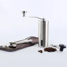Best selling mechanism 60ml grind coffee bean, Cheap manufacture ss turkish stainless steel coffee grinder