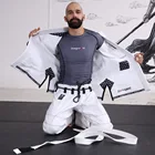 High quality White brazilian jiu jitsu uniform bjj gi Custom Made bjj kimono