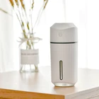 HU75 2017 portable ultrasonic essential oil diffuser Flash Flame humificador vehicle humidifier mini air purifier