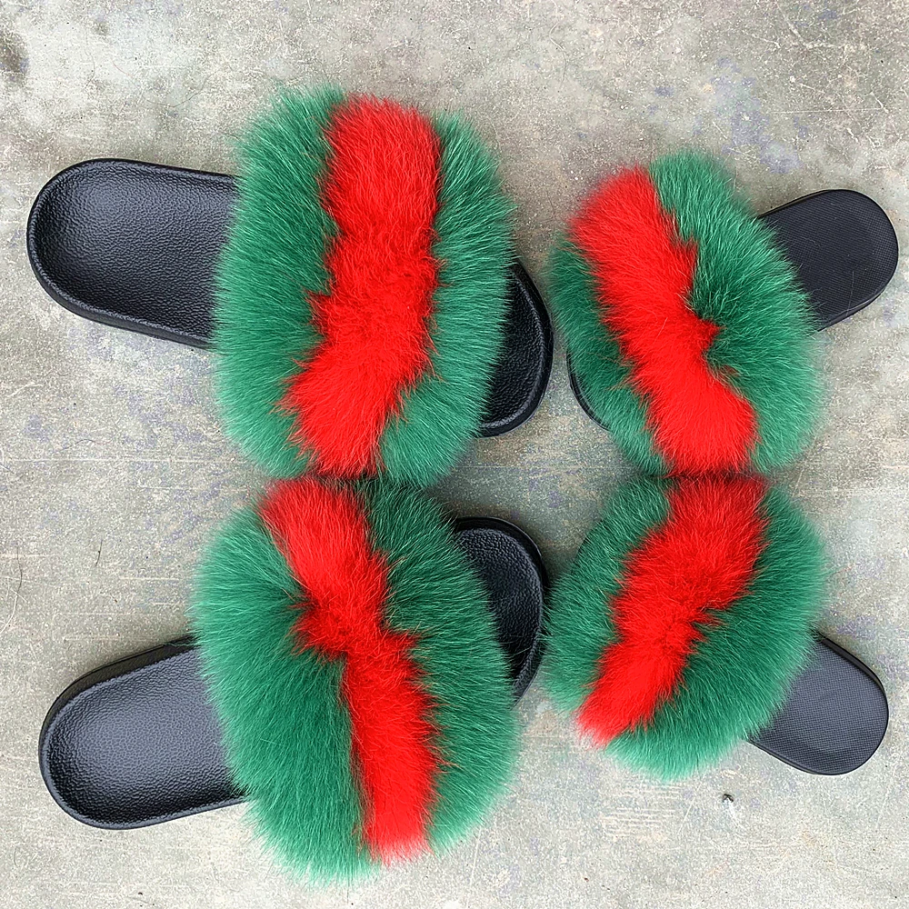 2021 Mixed colors fashion real big fur slides women fluffy fox fur slides, As picture or customized
2021 Mixed colors fashion real big fur slides women fluffy fox fur slides, As picture or customized
