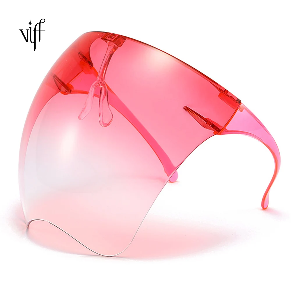 

VIFF HP20480 Anti Fog Full Face Glasses Oversize Men Women Visor Party Festival Protection Sunglasses, Custom colors