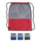 Promotional Beach Mesh Drawstring Backpack with Custom Logo