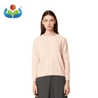 High Fashion New Trend Personalized Design 100% Cashmere Plain Pullover Wool Sweater