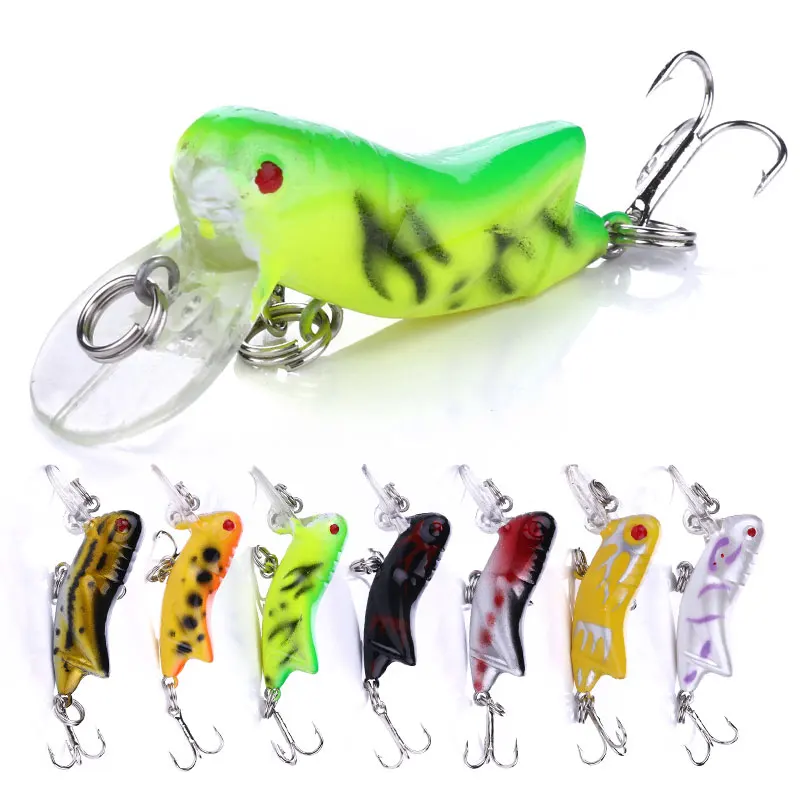 Plastic lure with feather fly cricket bait insects baits 4.5cm 3.4g cicadas false bait fishing lures, 7 colors avaiable
Plastic lure with feather fly cricket bait insects baits 4.5cm 3.4g cicadas false bait fishing lures, 7 colors avaiable