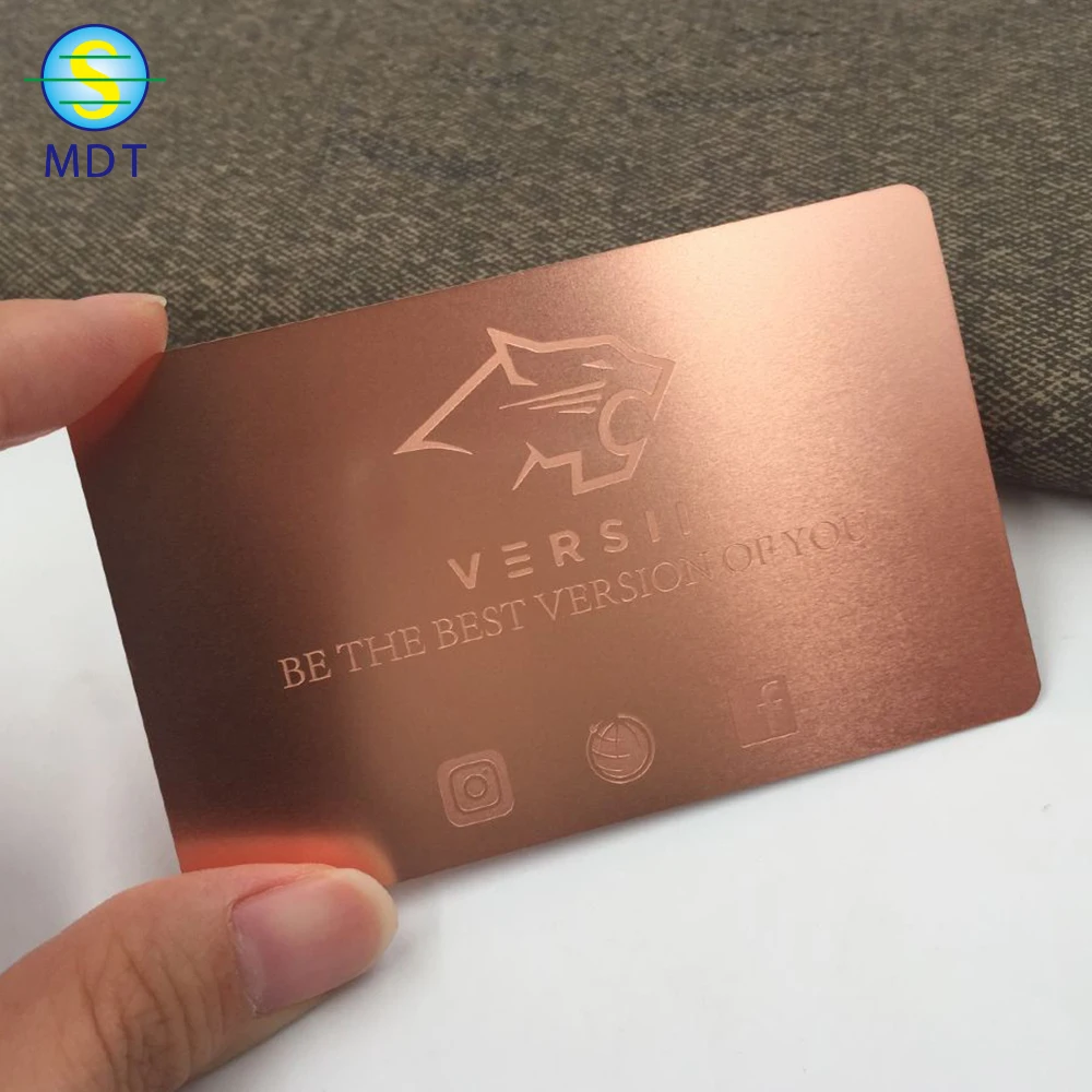 MDT metal business card print thank you card, Rose gold,gold,silver,black,bronze or customized
MDT metal business card print thank you card, Rose gold,gold,silver,black,bronze or customized