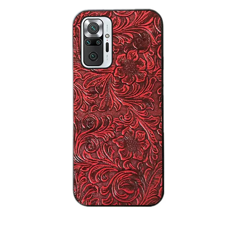 Fashion Carved Flower pattern Premium leather Cell phone Case Back Cover For Redmi Note 10 /10 Pro /10ProMax
Fashion Carved Flower pattern Premium leather Cell phone Case Back Cover For Redmi Note 10 /10 Pro /10ProMax
