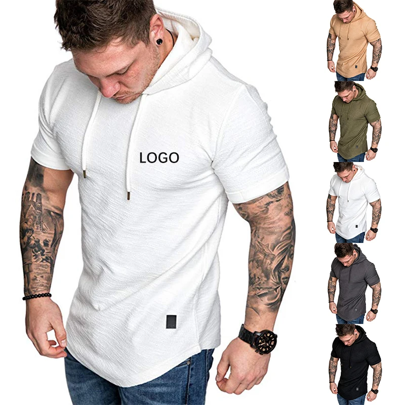 Wholesale Custom Made Plus Size Men Sport Fitness Wear Tshirt Plain Pullover Short Sleeve Hoodies
Wholesale Custom Made Plus Size Men Sport Fitness Wear Tshirt Plain Pullover Short Sleeve Hoodies